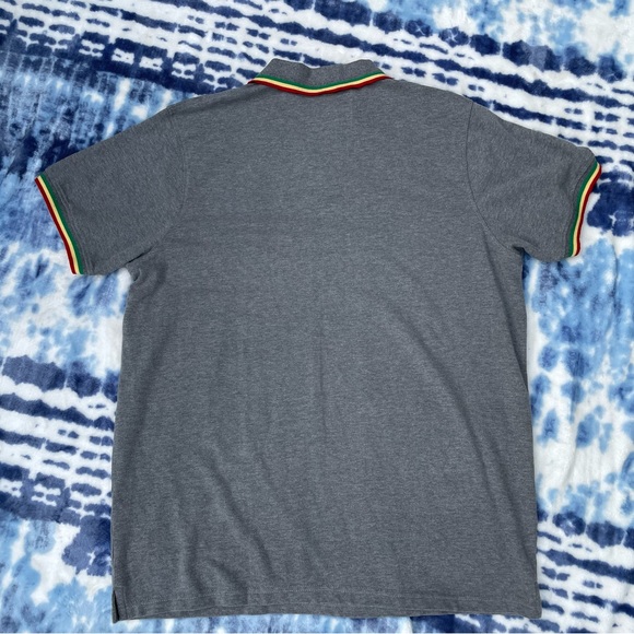SURF CLASSICS 🔥 JAMAICA ONE LOVE 🇯🇲 retro polo style shirt 2010 🔥 Men’s 2XL - Picture 3 of 5
